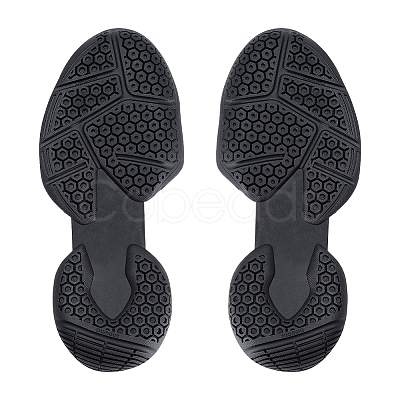 Shoe Repair Synthetic Rubber Shoe Sole Replacement DIY-WH0899-726B-1