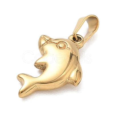 304 Stainless Steel Pendants STAS-B141-03H-G-1