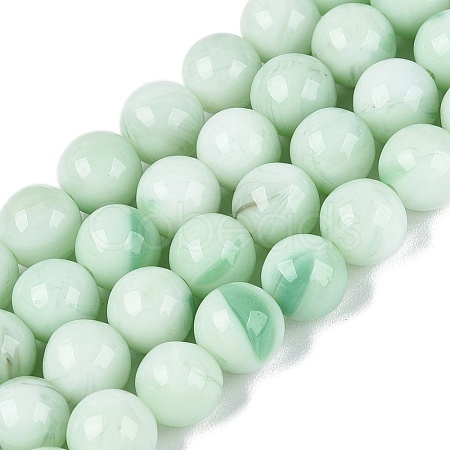 Imitation Lamowork Glass Beads Strands GLAA-Q106-07A-13-1