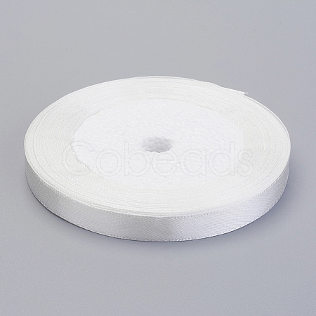 Milk White Satin Ribbon Wedding Sewing DIY X-RC10mmY042-1
