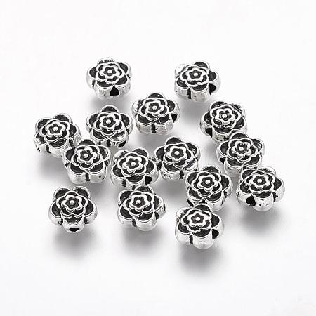 Tibetan Style Alloy Beads X-LF0590Y-1