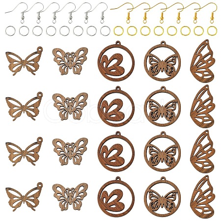 DIY Dangle Earring Kits DIY-YW0012-01C-1