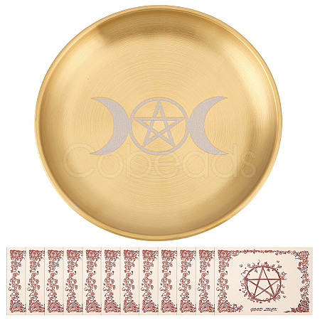1Pc 201 Stainless Steel Candle Holder AJEW-ME0001-04C-1