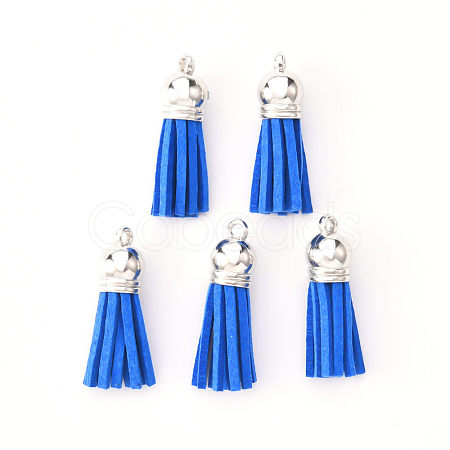 Faux Suede Tassel Pendant Decorations X-FIND-R095-032P-1