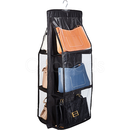 Hanging Non-woven Storage Bags for Handbag Purse AJEW-WH0009-07A-1