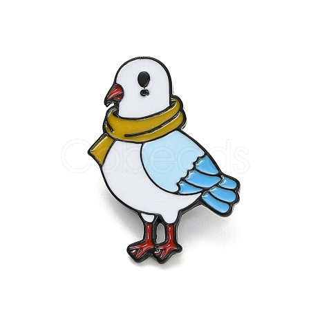 Peace Dove Enamel Pins JEWB-H033-03EB-1