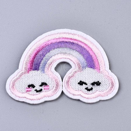 Rainbow Appliques DIY-S041-033-1