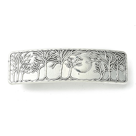 Alloy Hair Barrettes OHAR-C010-04AS-1