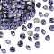 Preciosa&reg MAXIMA Crystal Round Stones, Czech Crystal, Dura Foiling, Round(431 11 615 Chaton), 20410 Tanzanite, SS29(6.15~6.35mm)