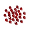 Imitation Austrian Crystal Beads, Grade AAA, K9 Glass, Faceted(32 Facets), Round, Dark Red, 6mm, Hole: 0.7~0.9mm