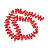 Crystal Glass Beads Strands X-GLAA-D033-35-4