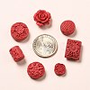 Cinnabar Beads CARL-MSMC001-01-5