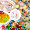 House Shaped Paper Folding Candy Tote Boxes with Hollow Window and Rope Handles CON-WH0092-17A-6