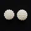 Acrylic Imitation Pearl Beads MACR-R553-12mm-04-1