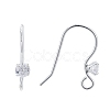 925 Sterling Silver Earring Hooks STER-S002-52-2
