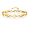 Letter 304 Stainless Steel Link Bracelets FS-WG7830E-14-1