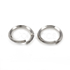 Tarnish Resistant 304 Stainless Steel Open Jump Rings STAS-G224-22P-02-3