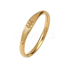 304 Stainless Steel Plain Band Rings RJEW-P151-01G-02-4
