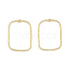 Alloy Open Back Bezel Pendants X-PALLOY-T085-05LG-2