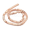 Electroplated Synthetic Non-Magnetic Hematite Beads Strands G-I360-B01-03-2
