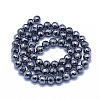 Terahertz Stone Beads Strands G-D0013-77C-2