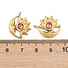 304 Stainless Steel Rhinestone Pendants STAS-Z166-24G-07-3