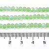 Transparent Glass Beads Strands X1-EGLA-A034-T4mm-MB09-5