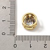 Brass Micro Pave Cubic Zirconia Multi-Strand Links KK-C111-01G-K-3