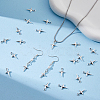 200Pcs Tibetan Style Zinc Alloy Pendants TIBEP-DC0001-40-5