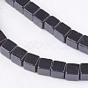Non-Magnetic Synthetic Hematite Beads Strands X-G-Q527-4x4mm-1-3