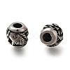 304 Stainless Steel European Beads STAS-D191-09E-AS-1
