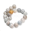 Natural Aquamarine Beads Strands GG-CBA1CAF-A02-10mm-5