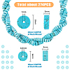 2 Strands 2 Styles Natural Howlite Beads Strands TURQ-HY0001-01-2