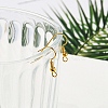 Brass Earring Hooks KK-YW0001-28G-6