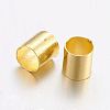 Brass Crimp Beads X-KK-L017-G-2