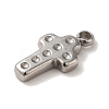 Non-Tarnish 304 Stainless Steel Charms STAS-L022-263P-2