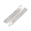 Brass Tassel Big Pendants KK-F898-22C-P-2