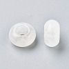 Natural Quartz Crystal European Beads G-G740-14x8mm-25-2