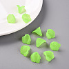 Transparent Acrylic Bead Caps PL551-C18-8