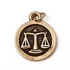 Brass Pendants KK-I668-01AB-12-1