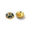Alloy Enamel Beads Caps FIND-G074-02A-2