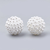 Imitation Pearl Acrylic Beads OACR-T004-15mm-20-1