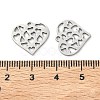 201 Stainless Steel Pendants STAS-F337-03P-3