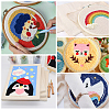 Linen Cloth for Punch Needle DIY-WH0032-43-4
