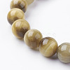 Natural Gold Tiger Eye Beads Strands X-G-C076-10mm-1AA-3