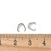 304 Stainless Steel Snap On Bails High Polished STAS-Z122-38P-3