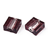 Handmade Silver Foil Lampwork Beads FOIL-S006-12x12mm-05-3