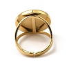 304 Stainless Steel Open Cuff Pad Ring Settings RJEW-Z018-41G-3