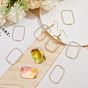 100Pcs Alloy Open Back Bezel Pendants FIND-CA0008-64-4