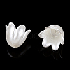 Spray Paint ABS Plastic Imitation Pearl Beads X-MACR-N013-001F-2